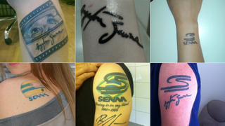 All the cool kids are getting Senna tattoos